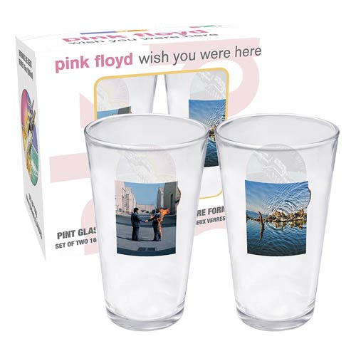 Pink Floyd Wish You Were Here Pint Glass Set